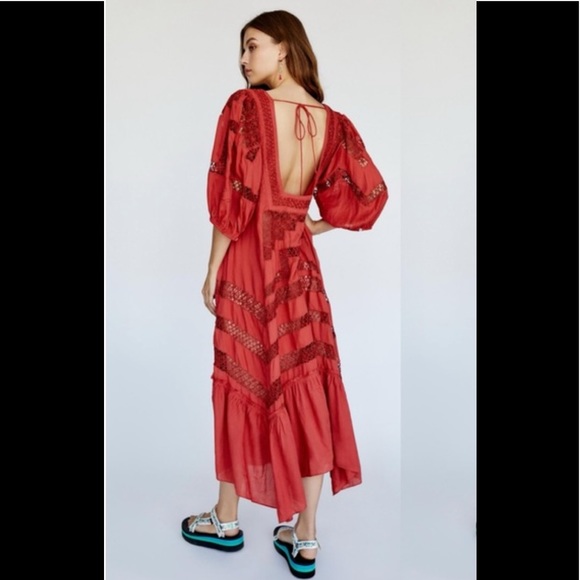 Free People  *Limited Edition* Gemma’s  Dress Lace NEW - Picture 6 of 8
